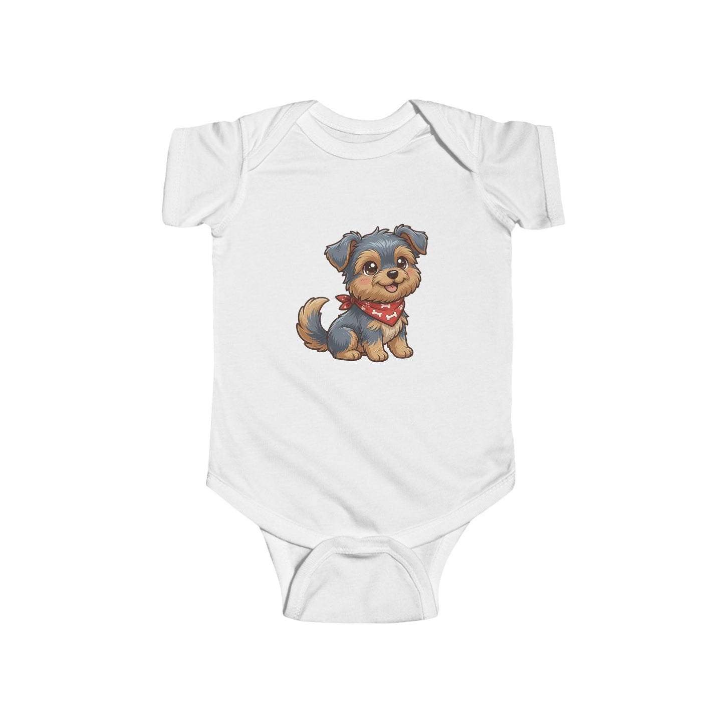 Yorkshire Terrier Chibi Infant Bodysuit