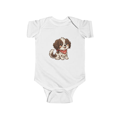 Springer Spaniel Chibi Infant Bodysuit