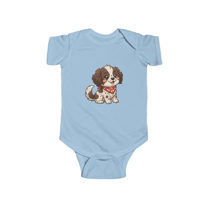 Springer Spaniel Chibi Infant Bodysuit