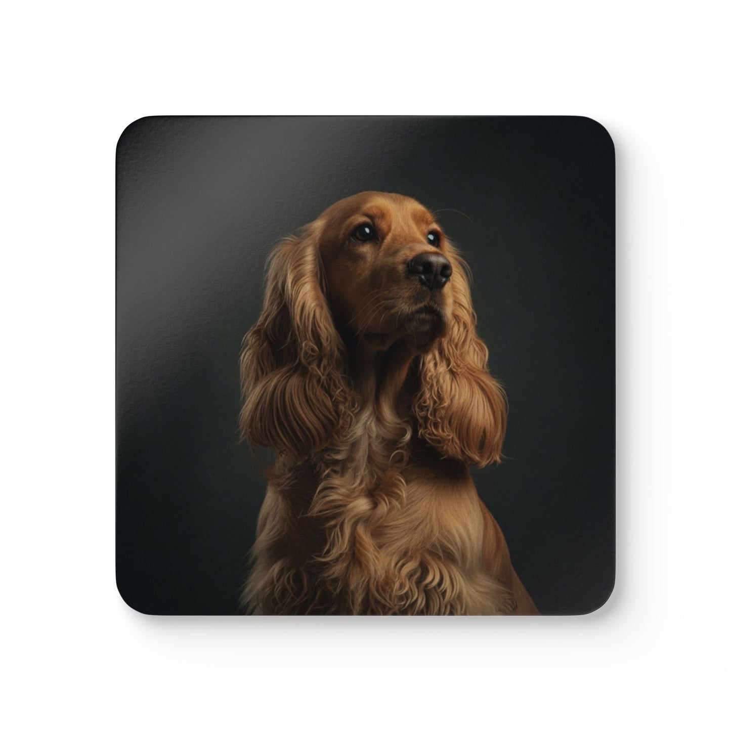 Cocker Spaniel Cork Coaster Set