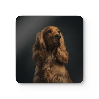 Cocker Spaniel Cork Coaster Set