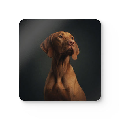 Hungarian Vizla Cork Coaster Set