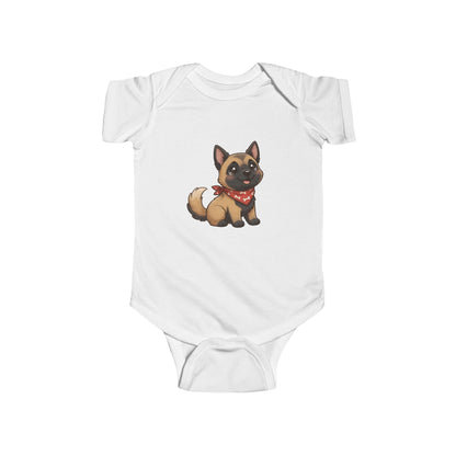 Belgian Malinois Chibi Infant Bodysuit