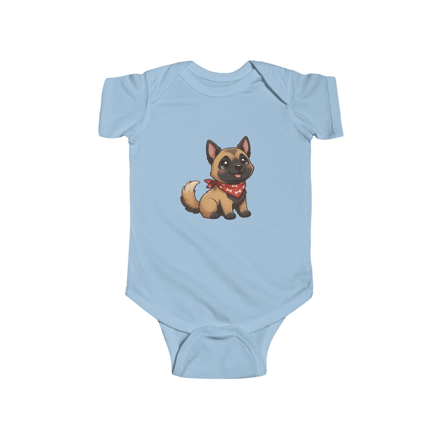 Belgian Malinois Chibi Infant Bodysuit