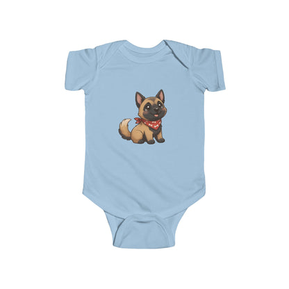 Belgian Malinois Chibi Infant Bodysuit