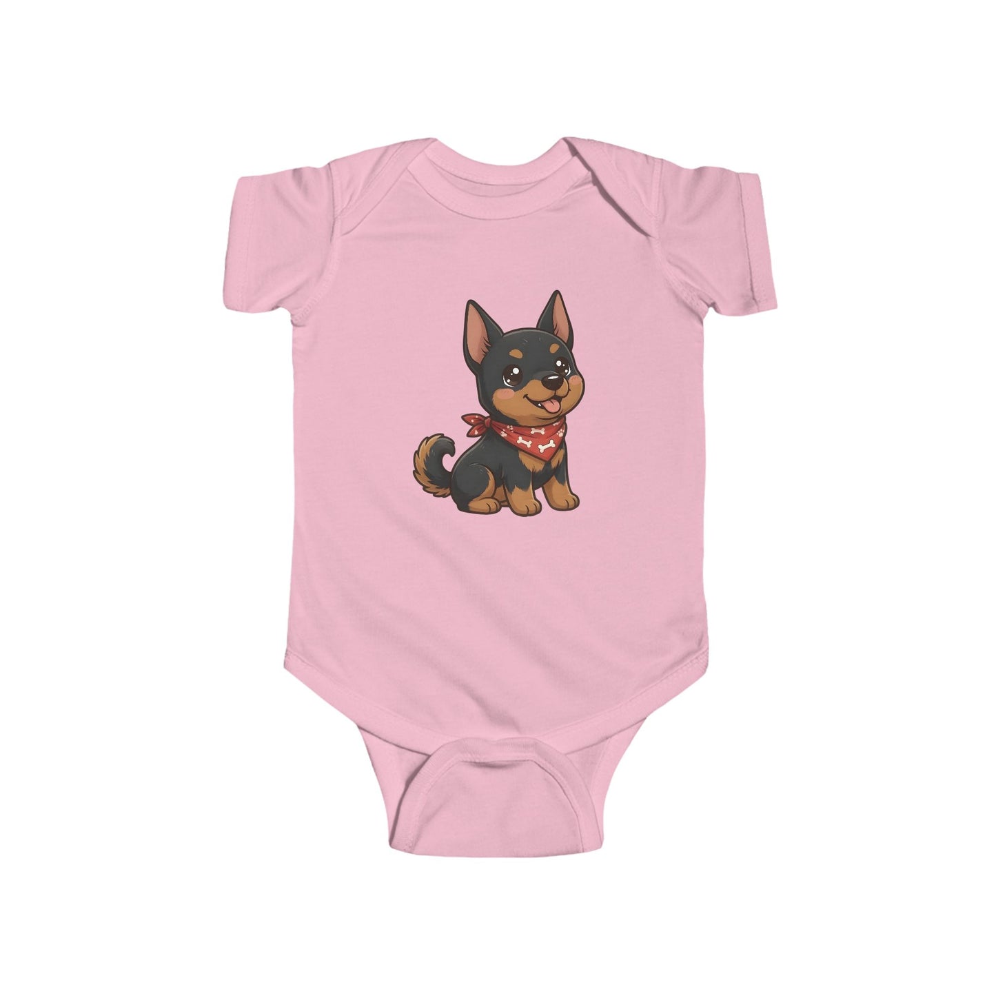 Doberman Chibi Infant Bodysuit
