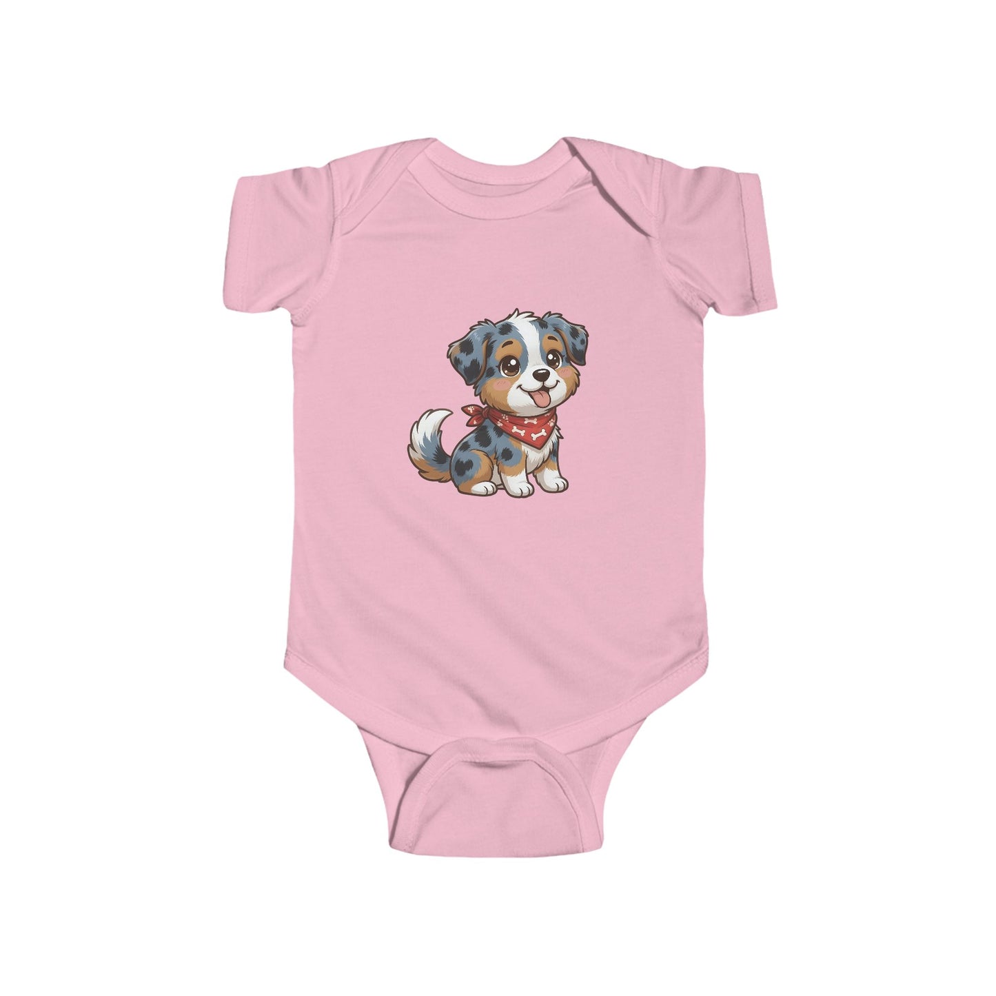 Australian Shepherd Chibi Infant Bodysuit