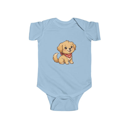 Golden Retriever Chibi Infant Bodysuit