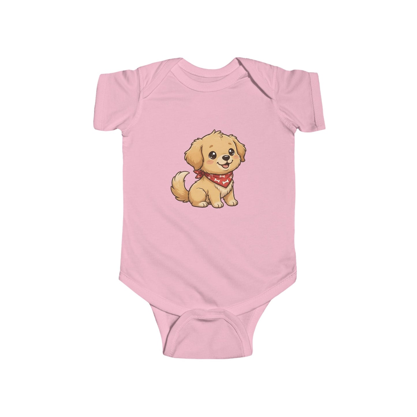 Golden Retriever Chibi Infant Bodysuit