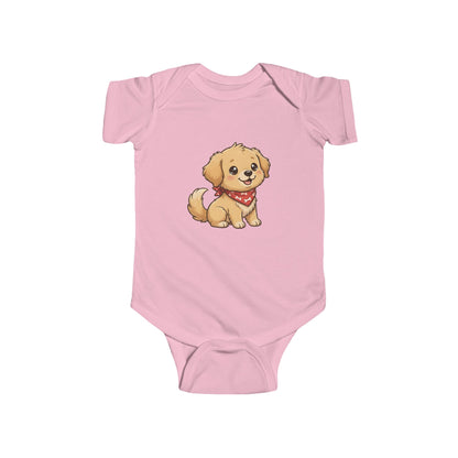 Golden Retriever Chibi Infant Bodysuit