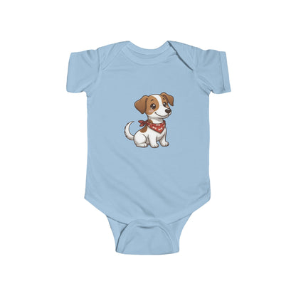Jack Russell Terrier Chibi Infant Bodysuit
