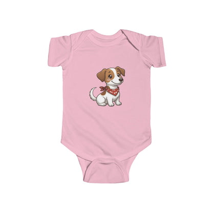 Jack Russell Terrier Chibi Infant Bodysuit