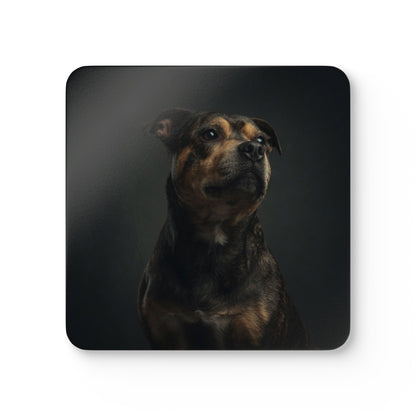 Staffordshire Bull Terrier Cork Coaster Set