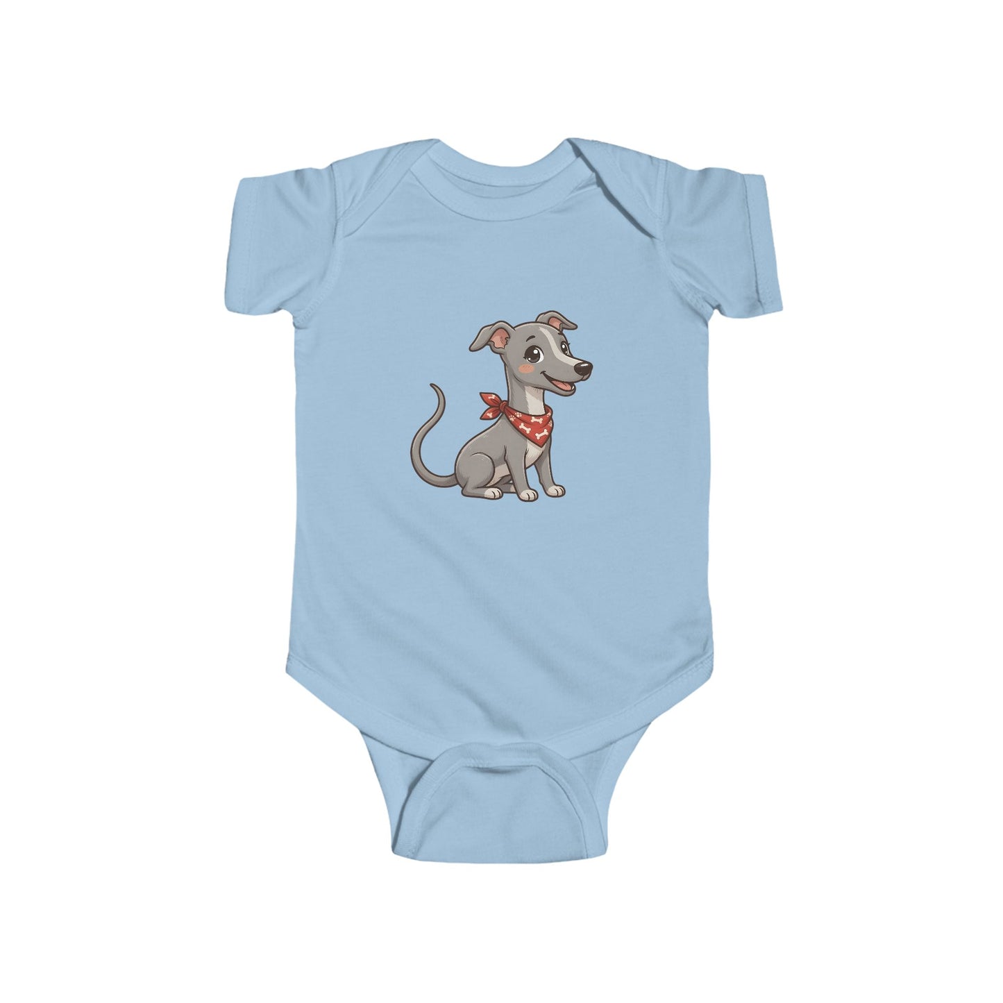 Greyhound Chibi Infant Bodysuit