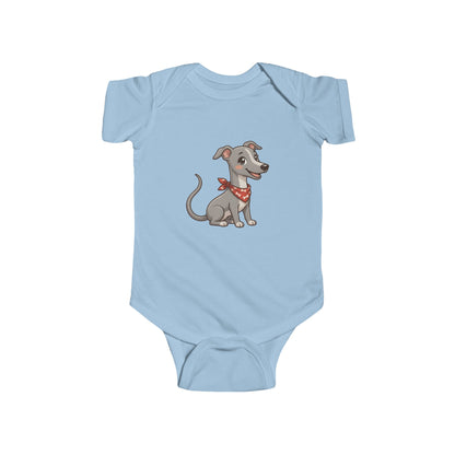 Greyhound Chibi Infant Bodysuit