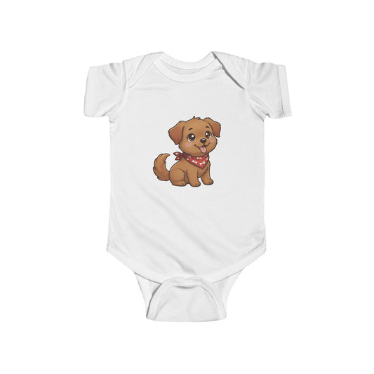 Hungarian Vizla Chibi Infant Bodysuit