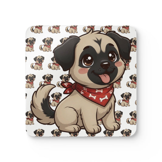 Kangal Chibi Cork Coaster Set