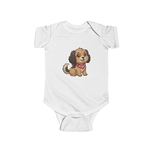 Cocker Spaniel Chibi Infant Bodysuit