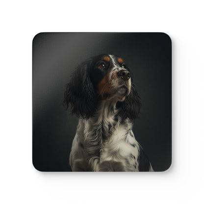 Springer Spaniel Cork Coaster Set