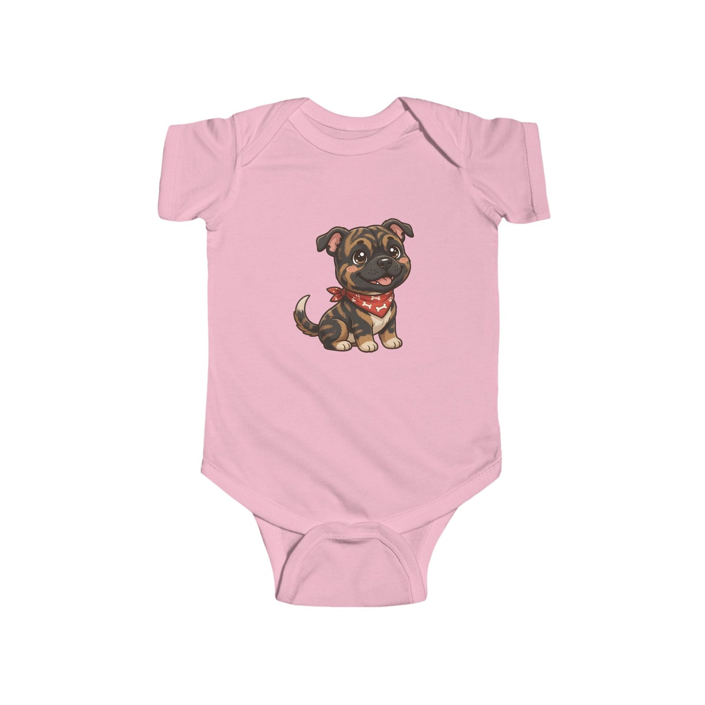 Staffordshire Bull Terrier Chibi Infant Bodysuit
