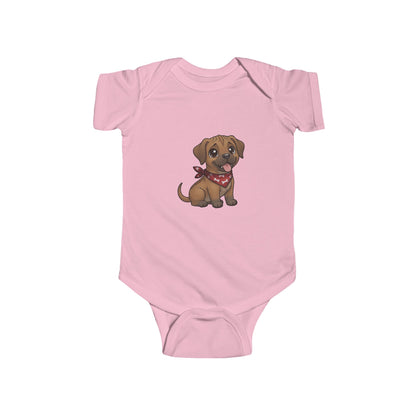 Rhodesian Ridgeback Chibi Infant Bodysuit