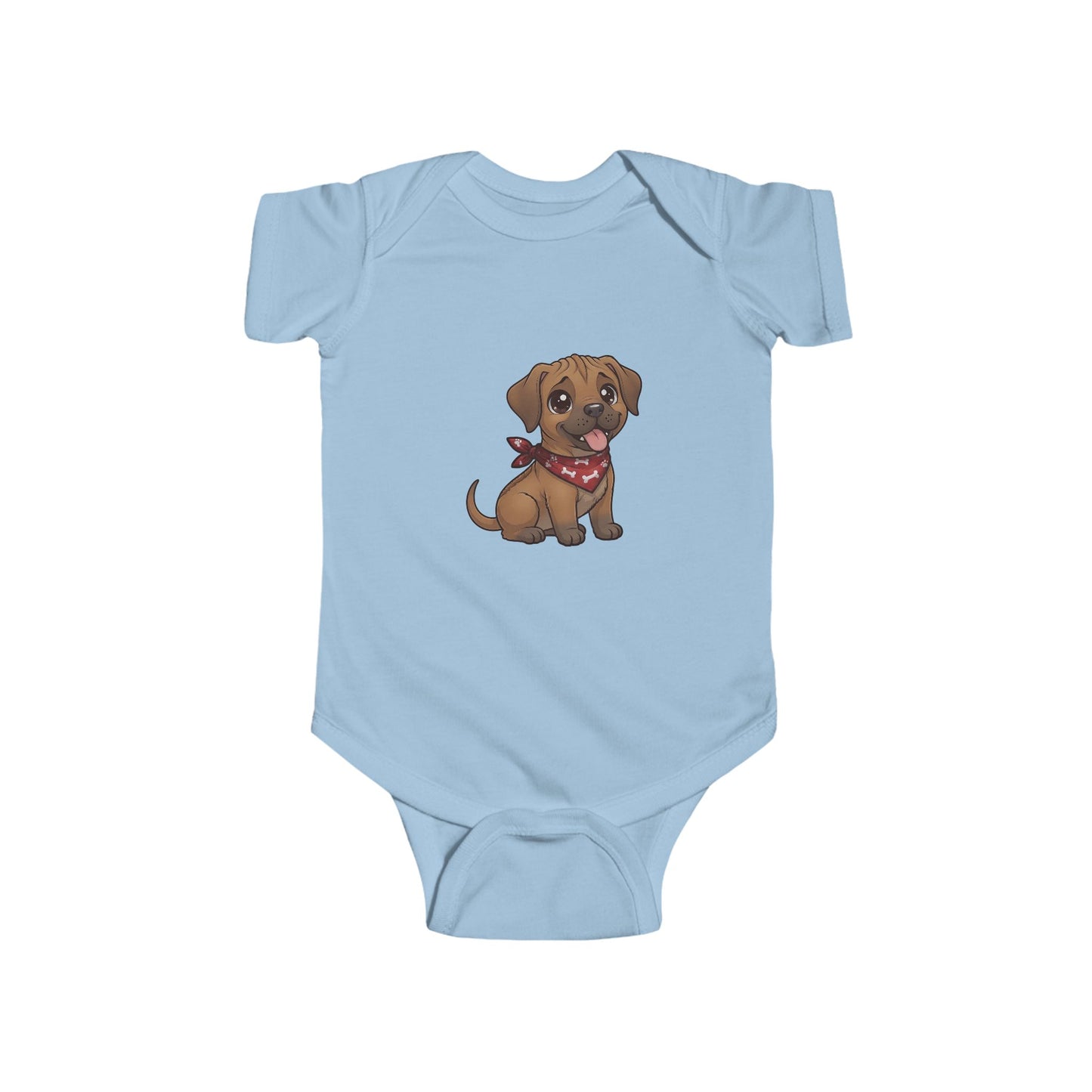 Rhodesian Ridgeback Chibi Infant Bodysuit