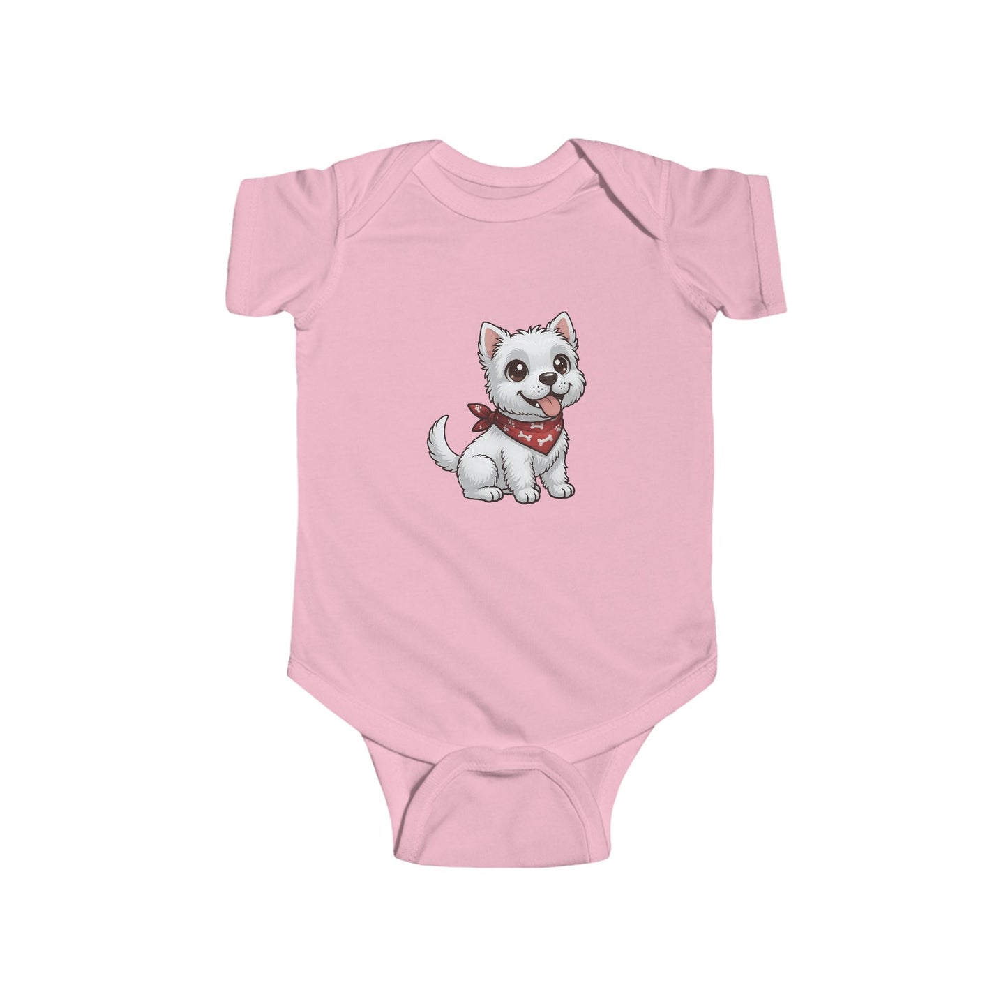 West Highland Terrier Chibi Infant Bodysuit