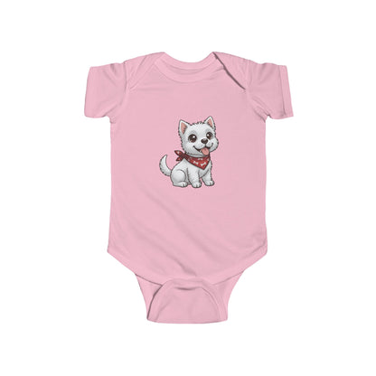 West Highland Terrier Chibi Infant Bodysuit