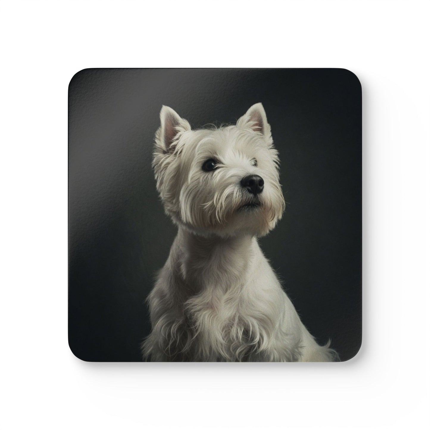 West Highland Terrier Cork Coaster Set