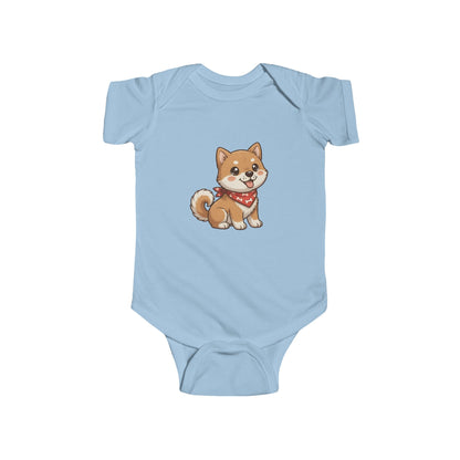 Shiba Inu Chibi Infant Bodysuit