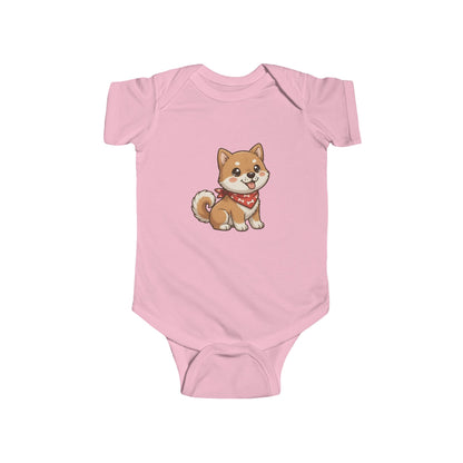 Shiba Inu Chibi Infant Bodysuit